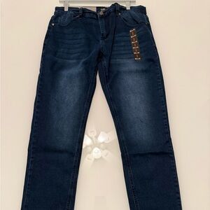 Classic Dark Blue Men's Jeans